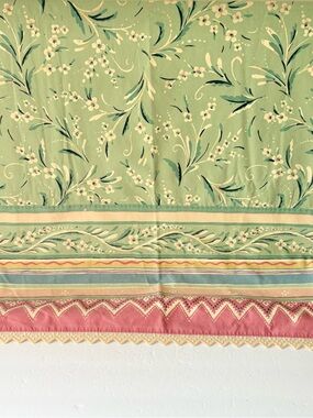 Vintage Collier Campbell Gypsy Dance Queen Size Flat Sheet